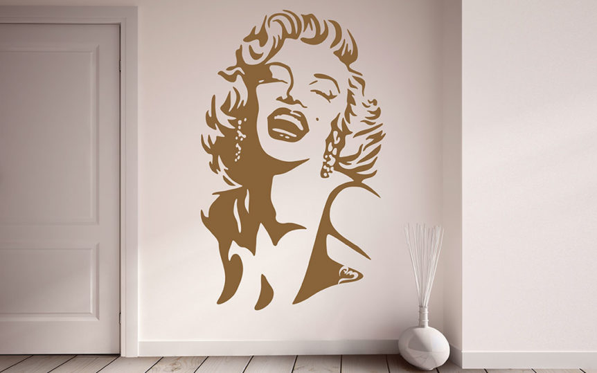 Marilyn Monroe produkter inredning väggdekor - MONROE DESIGN