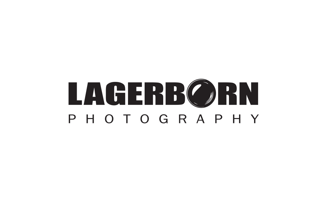 Logotyp fotograf i Stockholm - Lagerborn Photography - MONROE DESIGN AB